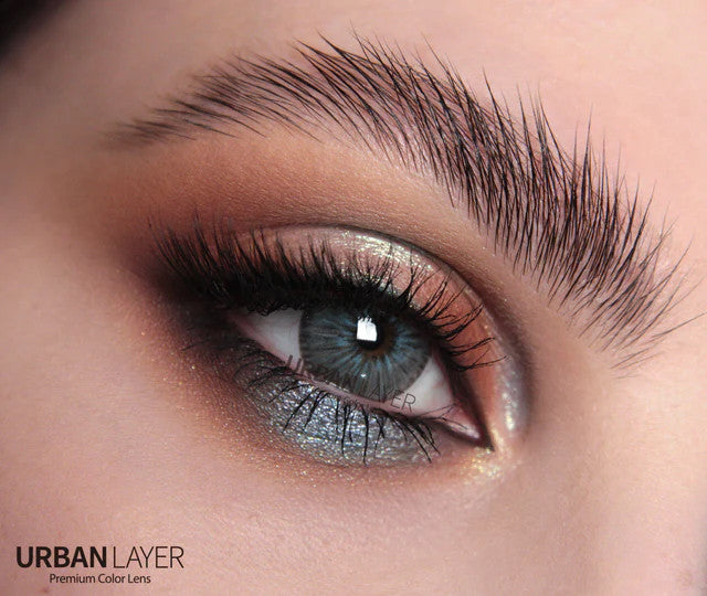 Mercury Gray Circle Lenses | 1 Year
