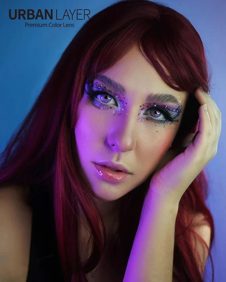Milky Way Violet Circle Lenses | Yearly Lens