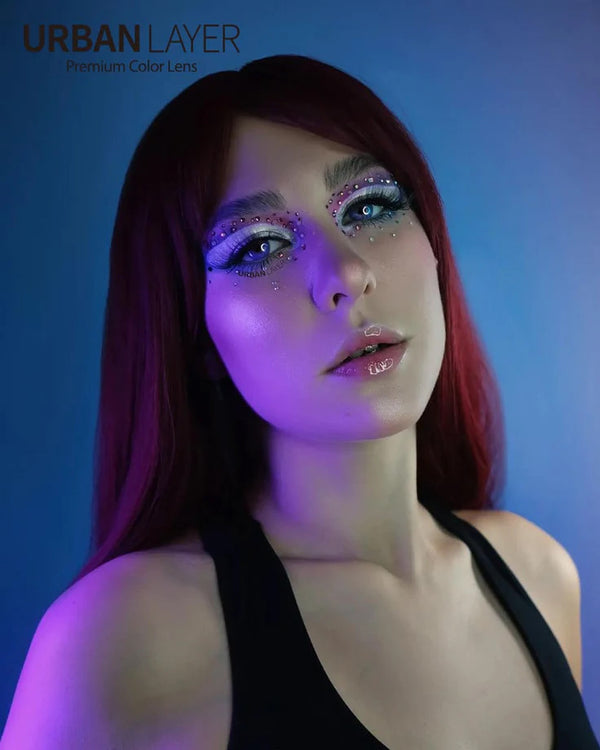 Milky Way Violet Circle Lenses | Yearly Lens