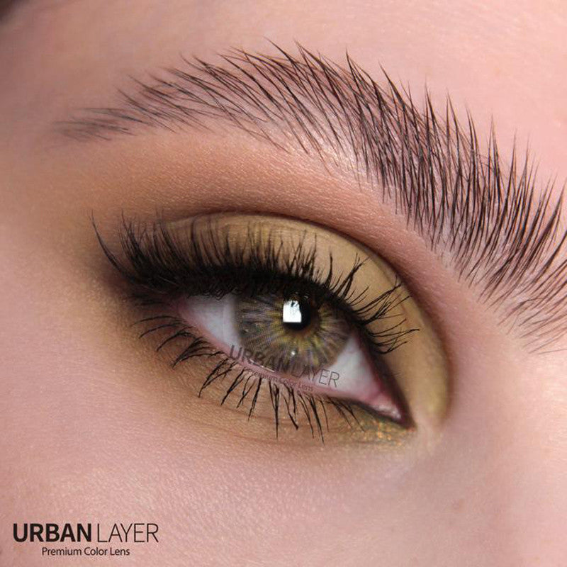 Monet Brown Circle Lenses | Yearly Lens Secondary image