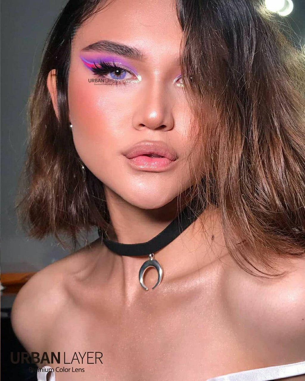 Monet Violet Circle Lenses | Yearly Lens
