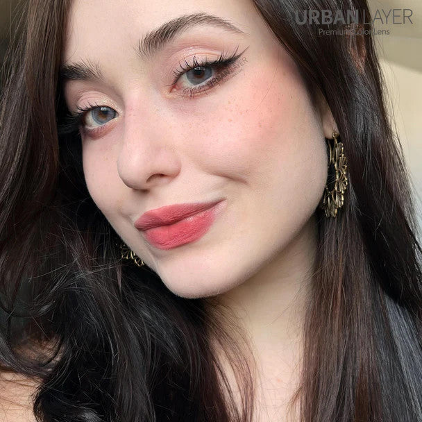 Monroe Blue Colored Lenses | 1 Year Secondary image
