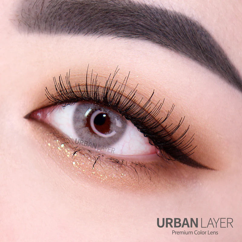 Montreal Gray Circle Lenses | Yearly