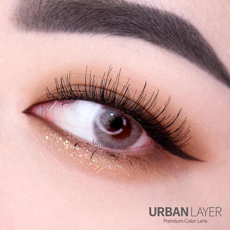 Montreal Gray Circle Lenses | Yearly