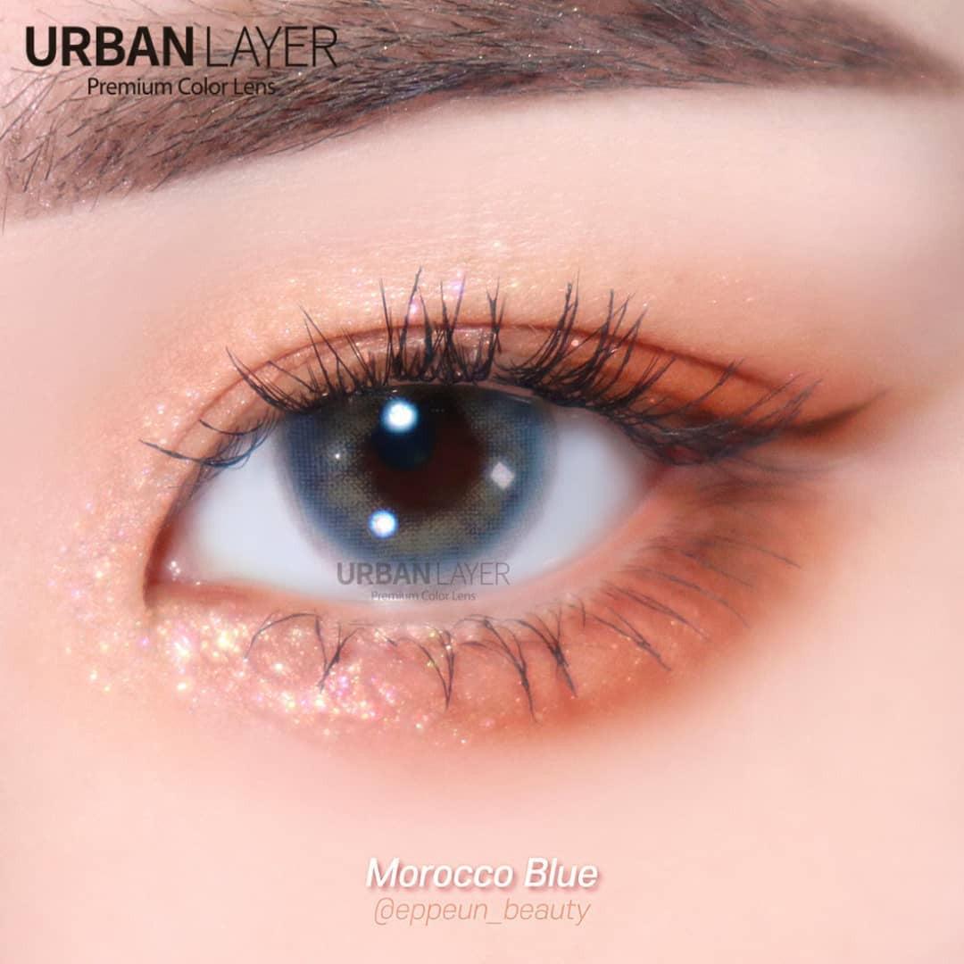 Morocco Blue Colored Lenses | 1 Year Secondary image