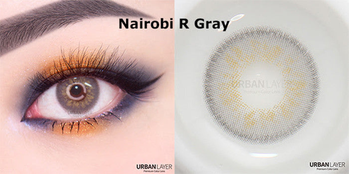 Nairobi Gray R Circle Lenses