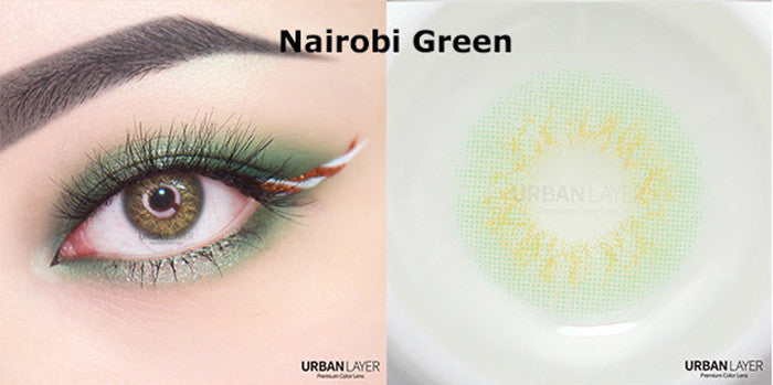 Nairobi Green Circle Lenses