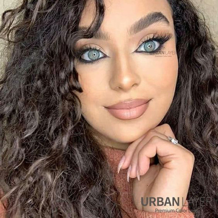 Siri Green Colored Lenses | Yearly Lens