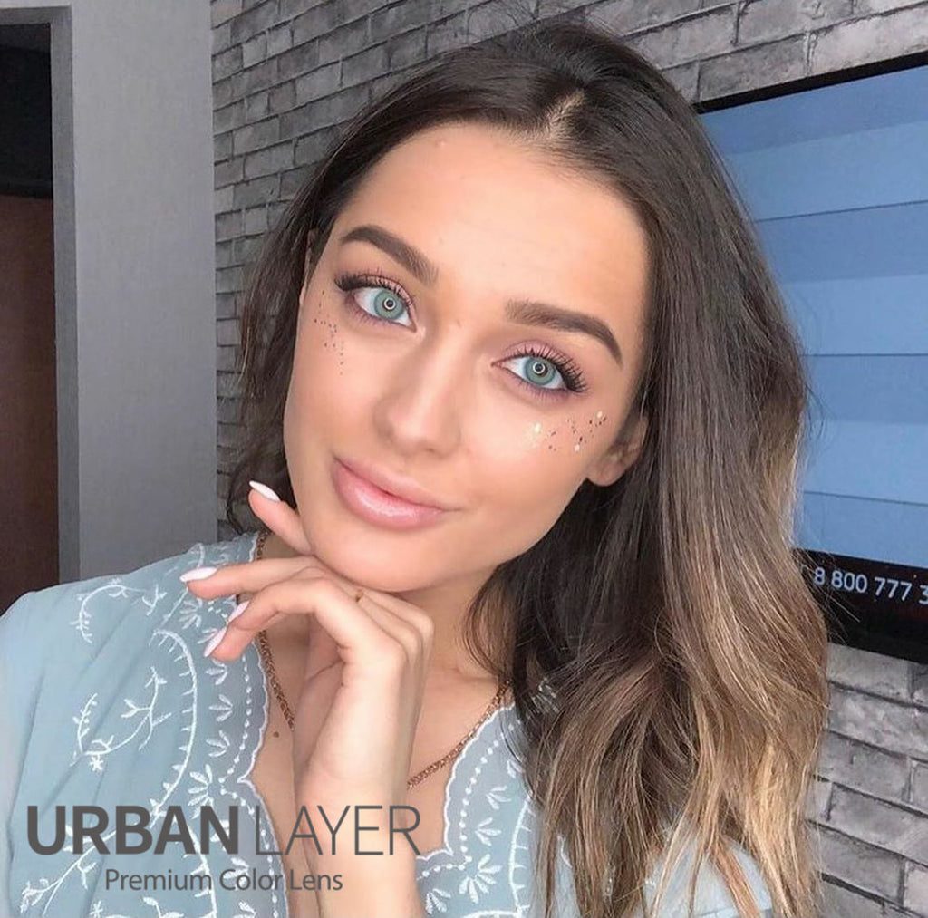 Universe Blue Colored Lenses | Yearly