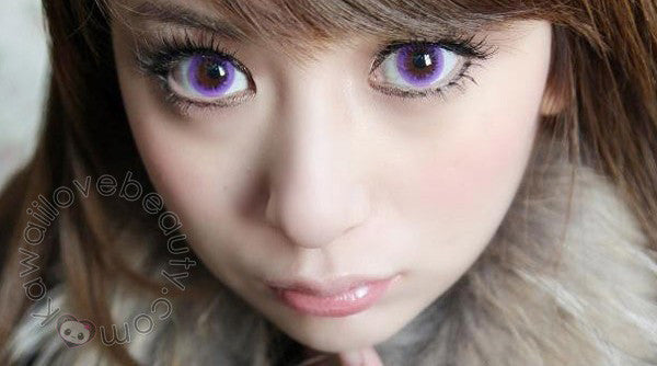 Barbie Bubble Violet lenses
