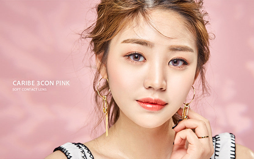 Caribe Pink Circle Lenses