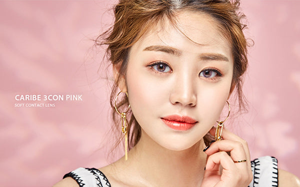 Caribe Pink Circle Lenses