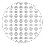 White Mesh / White Screen cosplay contact lenses (USA fast shipping)