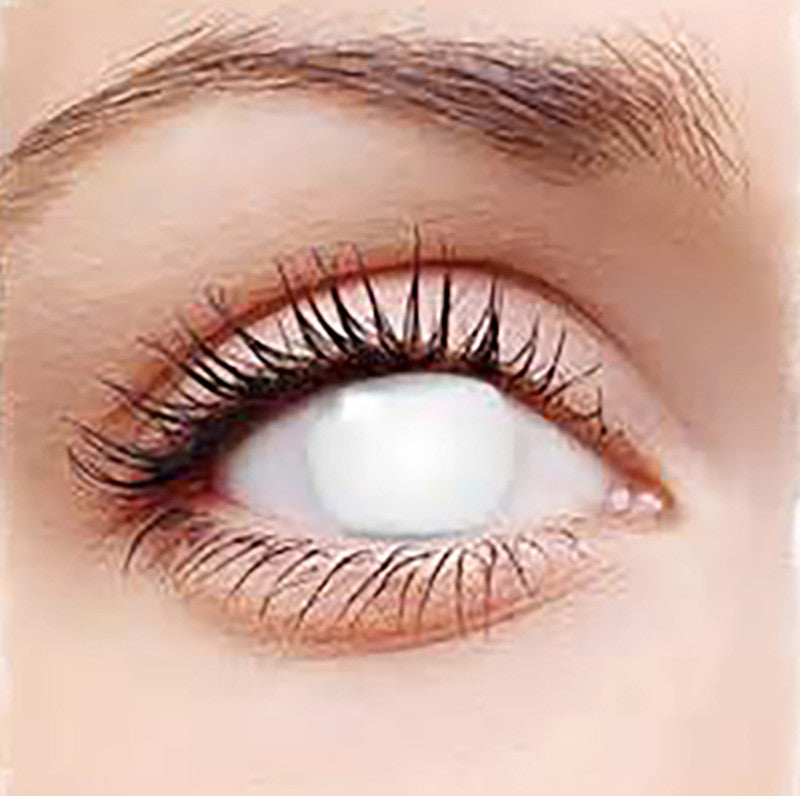 17mm Blind White cosplay circle lenses by CrazyLab Korea (USA stock, fast shipping)