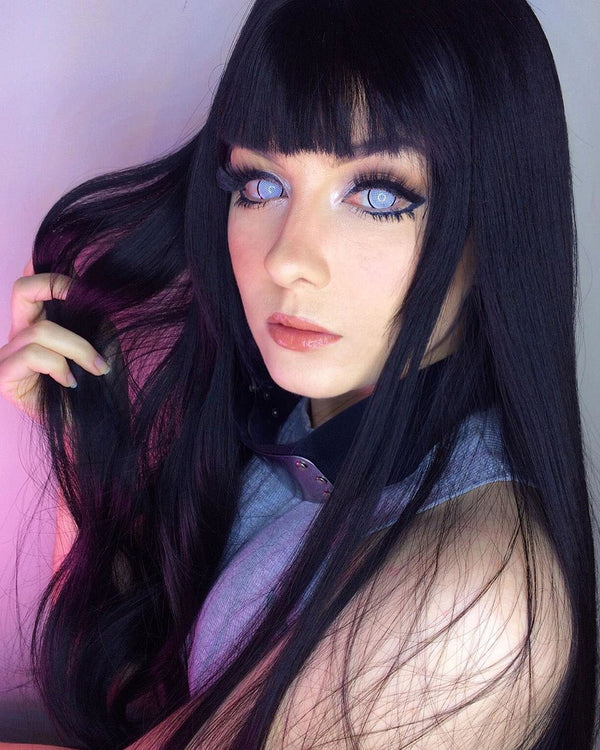 White Mesh R Circle Lenses | 1 Year