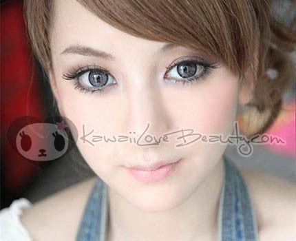 Barbie Nudy Grey Circle Lenses