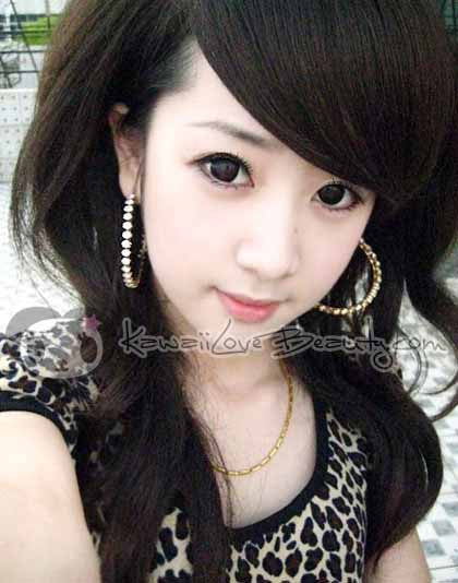 GEO Diva XDV-200 extra big black circle lenses