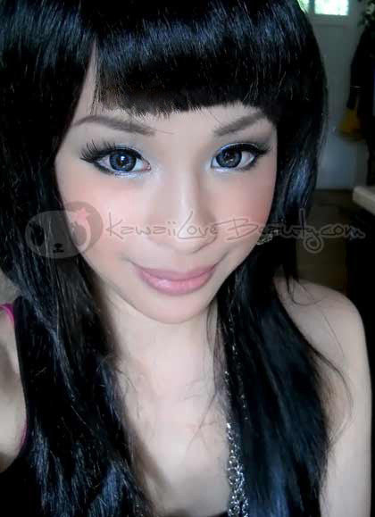 GEO Xtra Bella Grey circle lenses (WBS205). Main image