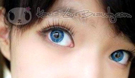 Vibrant blue with YH-301 Blue color contacts by Geo.